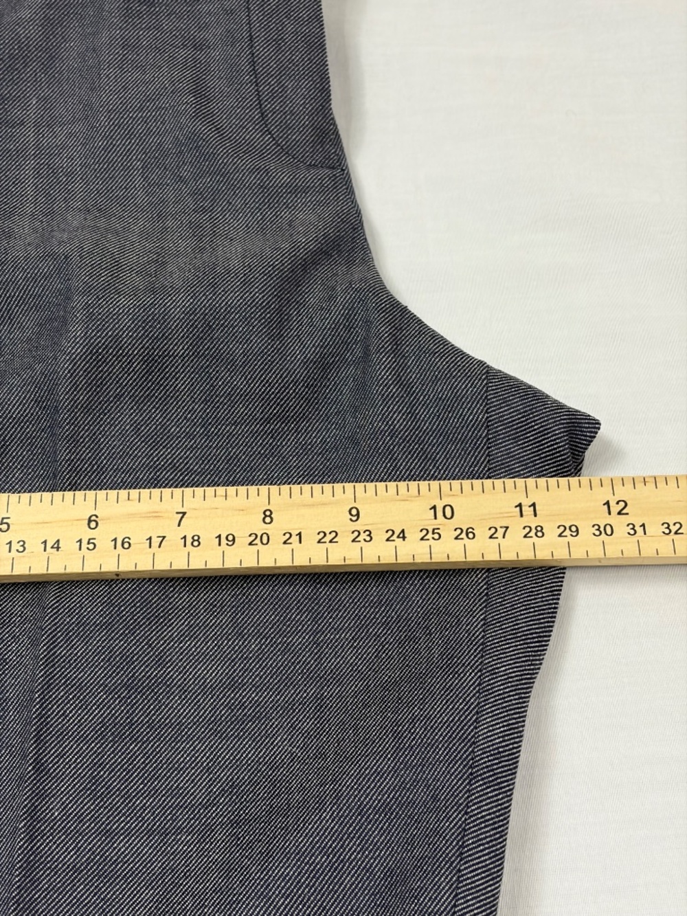 Pendleton Women’s Virgin Wool Gray Navy Twill Tailored Trousers Pants Size 6 - Picture 10 of 12